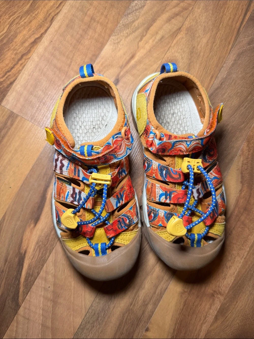 Keen kids Yellow & Orange Outdoor Sandals - Brand: unknown